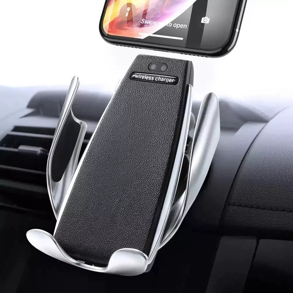 SOPORTE AUTO CON CARGADOR INALAMBRICO 📱📳
