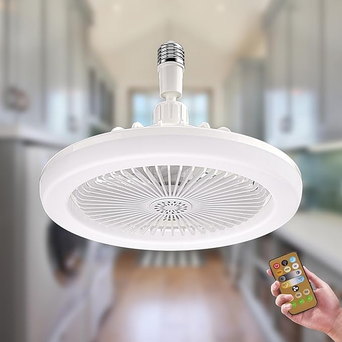 VENTILADOR DE TECHO CON LUZ 3 EN 1 🍃