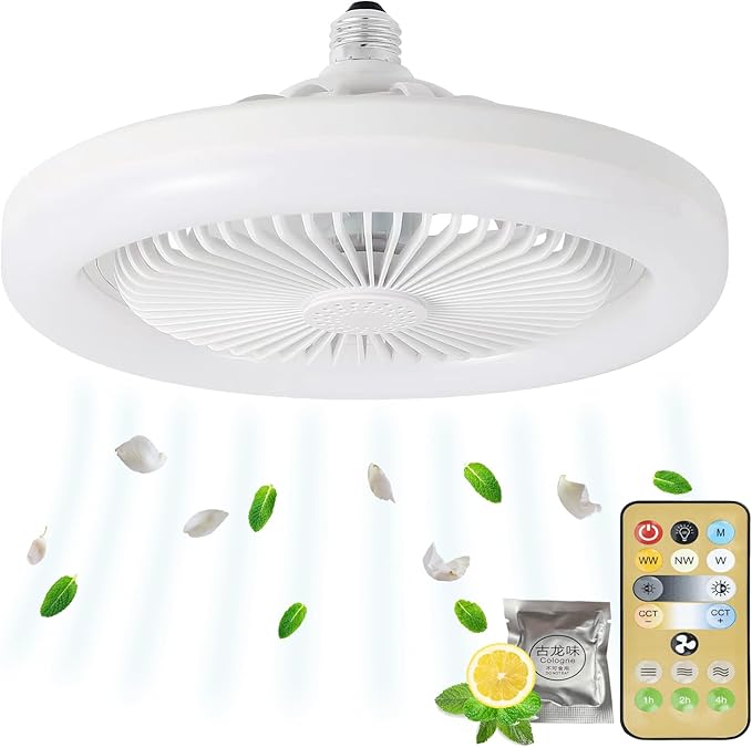 VENTILADOR DE TECHO CON LUZ 3 EN 1 🍃