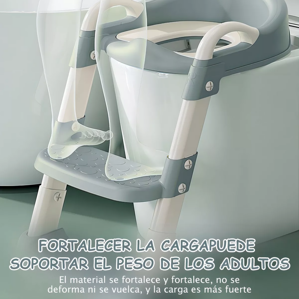 ASIENTO ADAPTADOR ESCALERA INODORO NIÑOS ✅