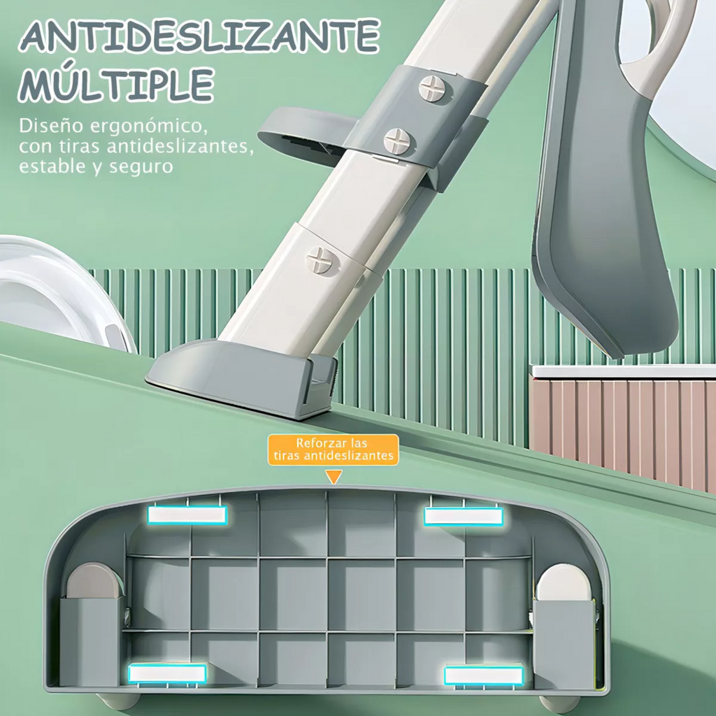 ASIENTO ADAPTADOR ESCALERA INODORO NIÑOS ✅