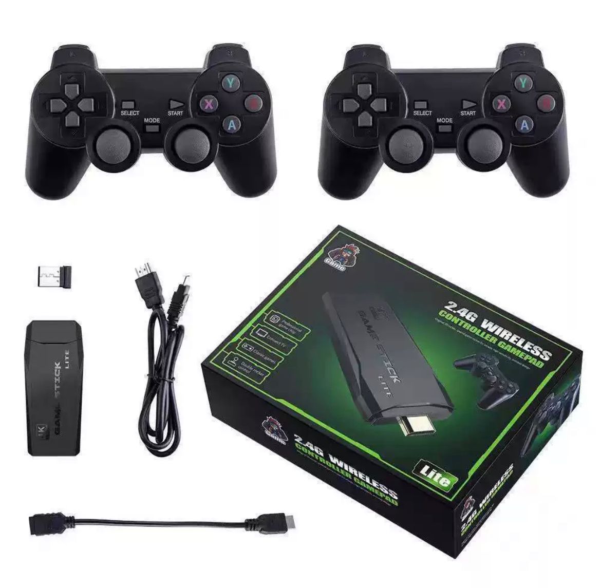 CONSOLA DE VIDEOJUEGO GAME STICK 64g 🎮✅