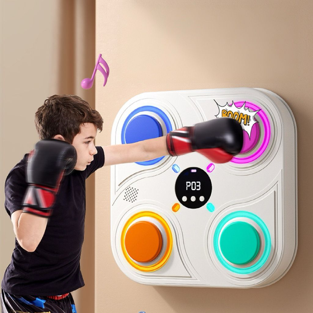 MÁQUINA DE BOXEO MUSICAL INFANTIL