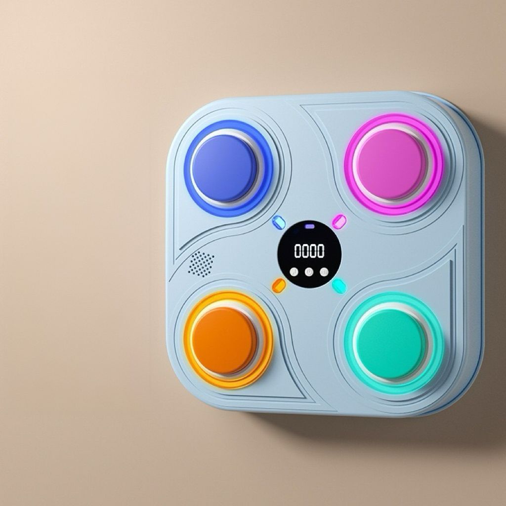MÁQUINA DE BOXEO MUSICAL INFANTIL