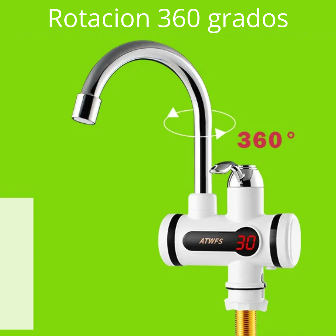 GRIFO ELÉCTRICO CALENTADOR LAVAPLATOS