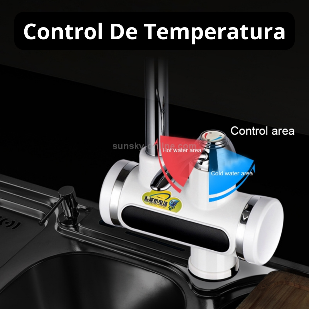 GRIFO ELÉCTRICO CALENTADOR LAVAPLATOS