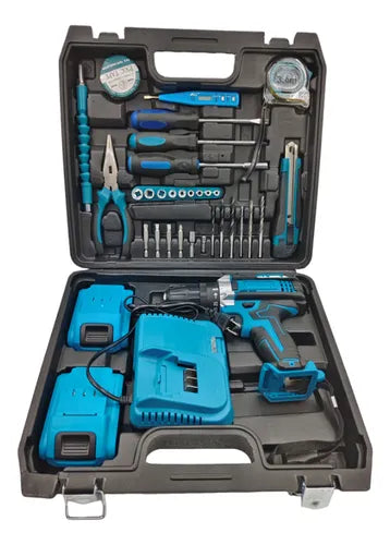 KIT TALADRO INALÁMBRICO 2 BATERÍAS ✅