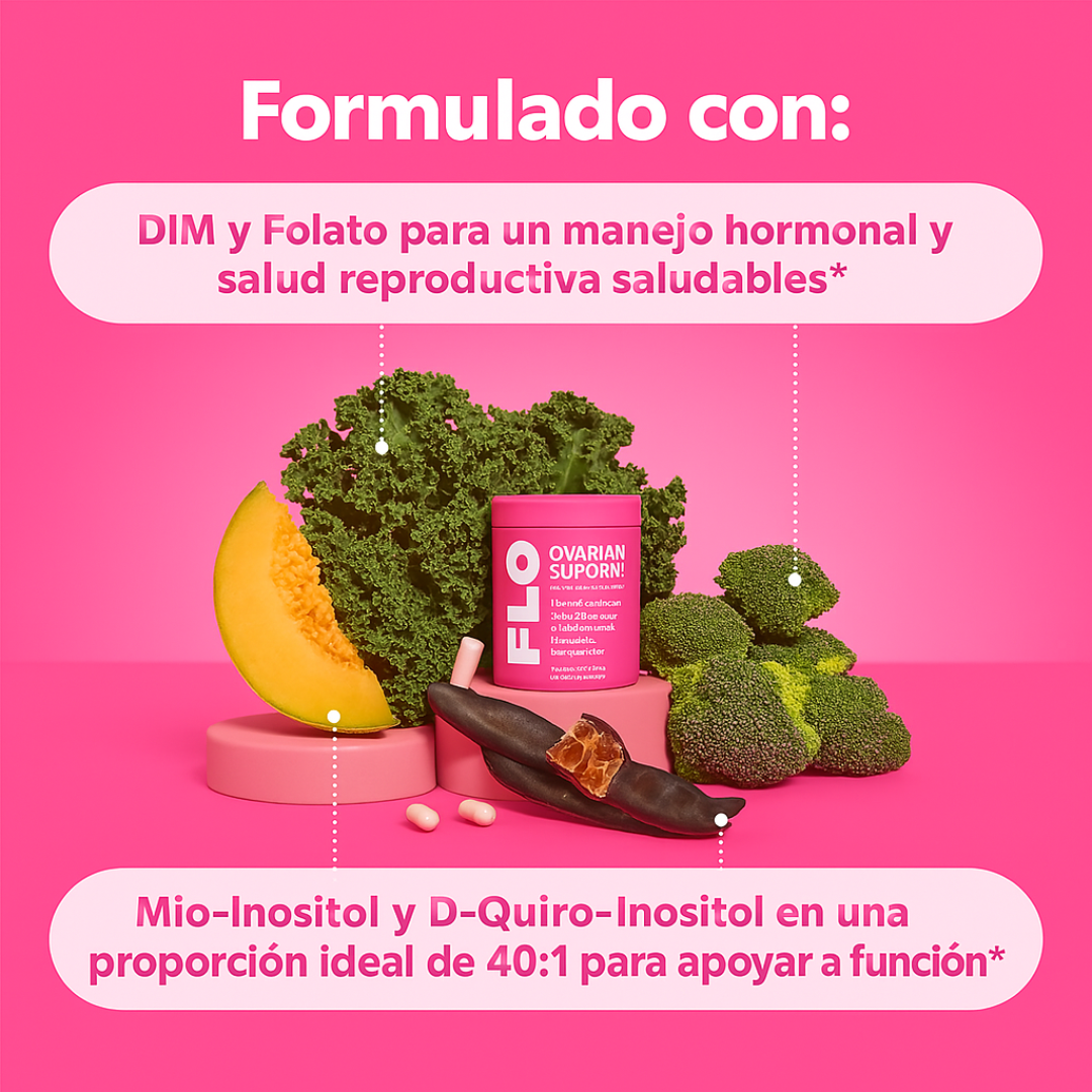 FLO SALUD OVÁRICA EQUILIBRIO HORMONAL 💕🍃