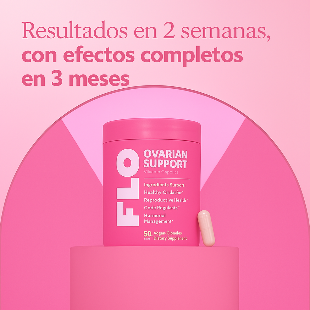 FLO SALUD OVÁRICA EQUILIBRIO HORMONAL 💕🍃