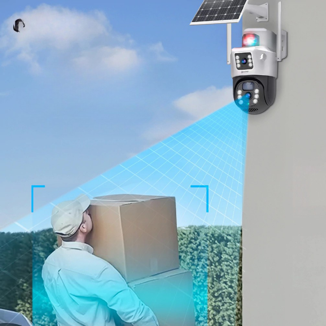 CÁMARA DE SEGURIDAD INALÁMBRICA SOLAR